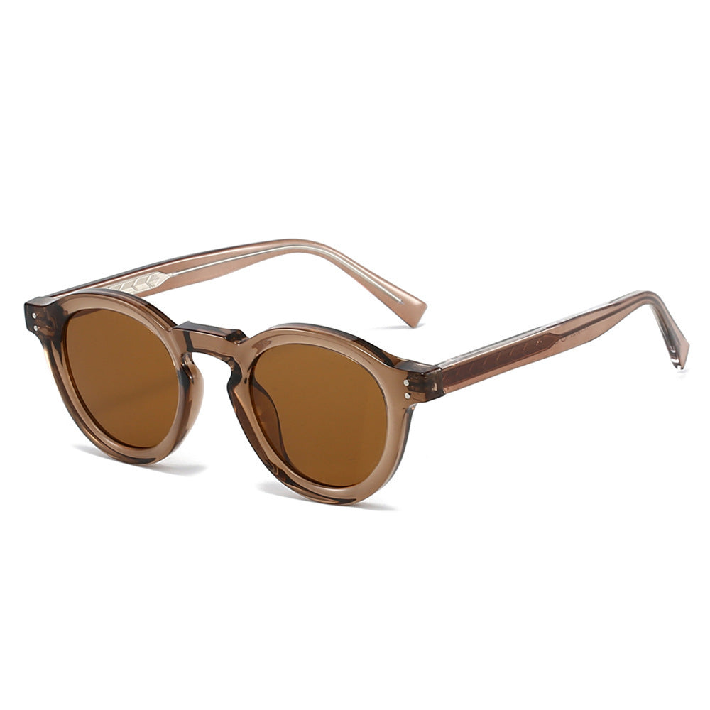 Ladies fashionable sunglasses in a stylish round design by Bowlift