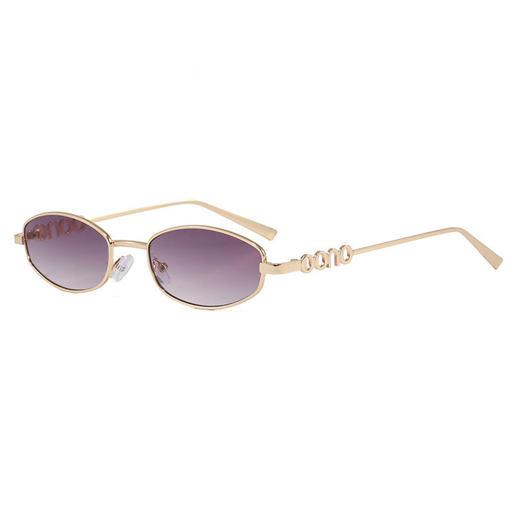 Fashionable Sunglasses in Elegant Oval Design Bowlift