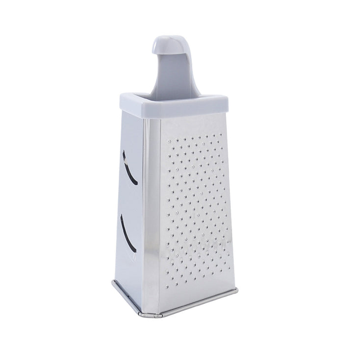 Versatile stainless steel grater with ergonomic handle Bowlift