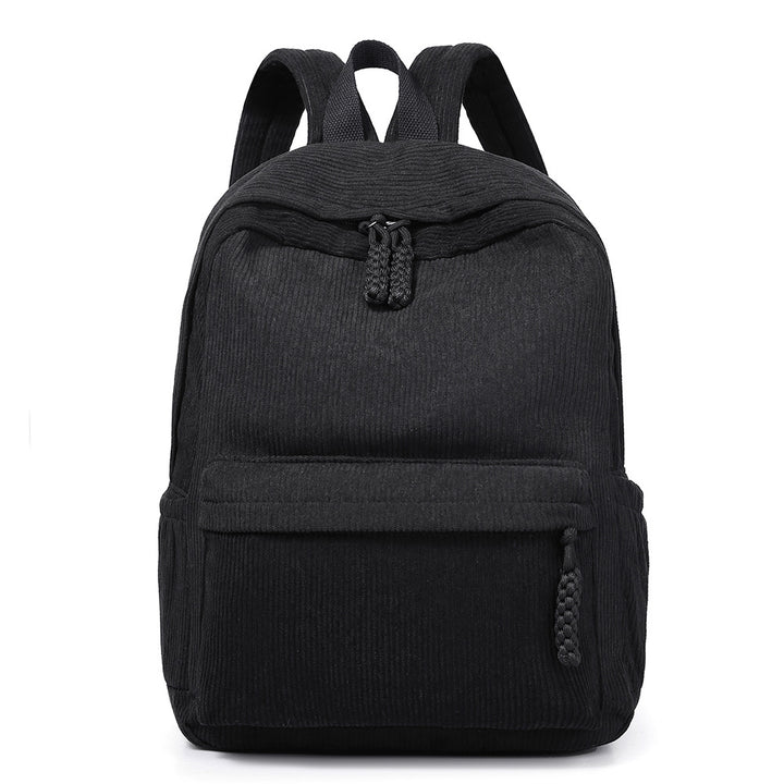 Textured Fabric Travel Backpack Bowlift