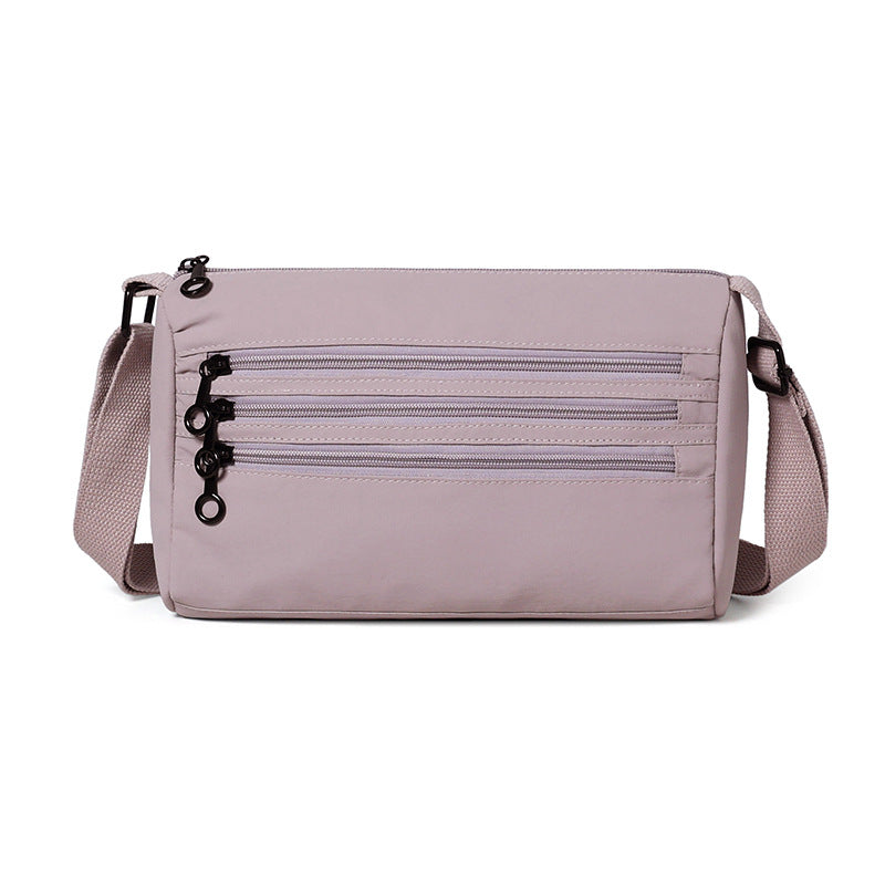 Functional Multi-Zipper Crossbody Bag Bowlift