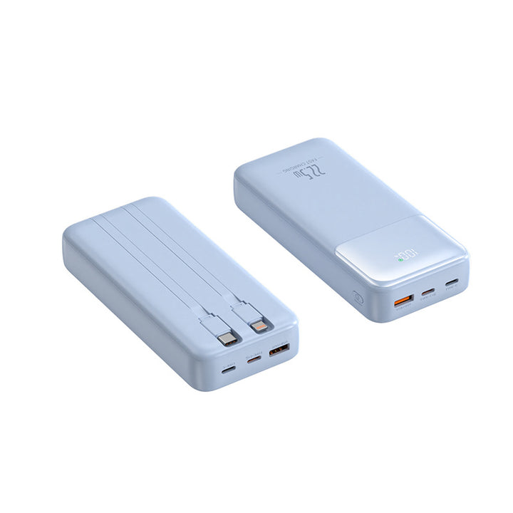 Portable power bank with USB-C and fast charging function Bowlift