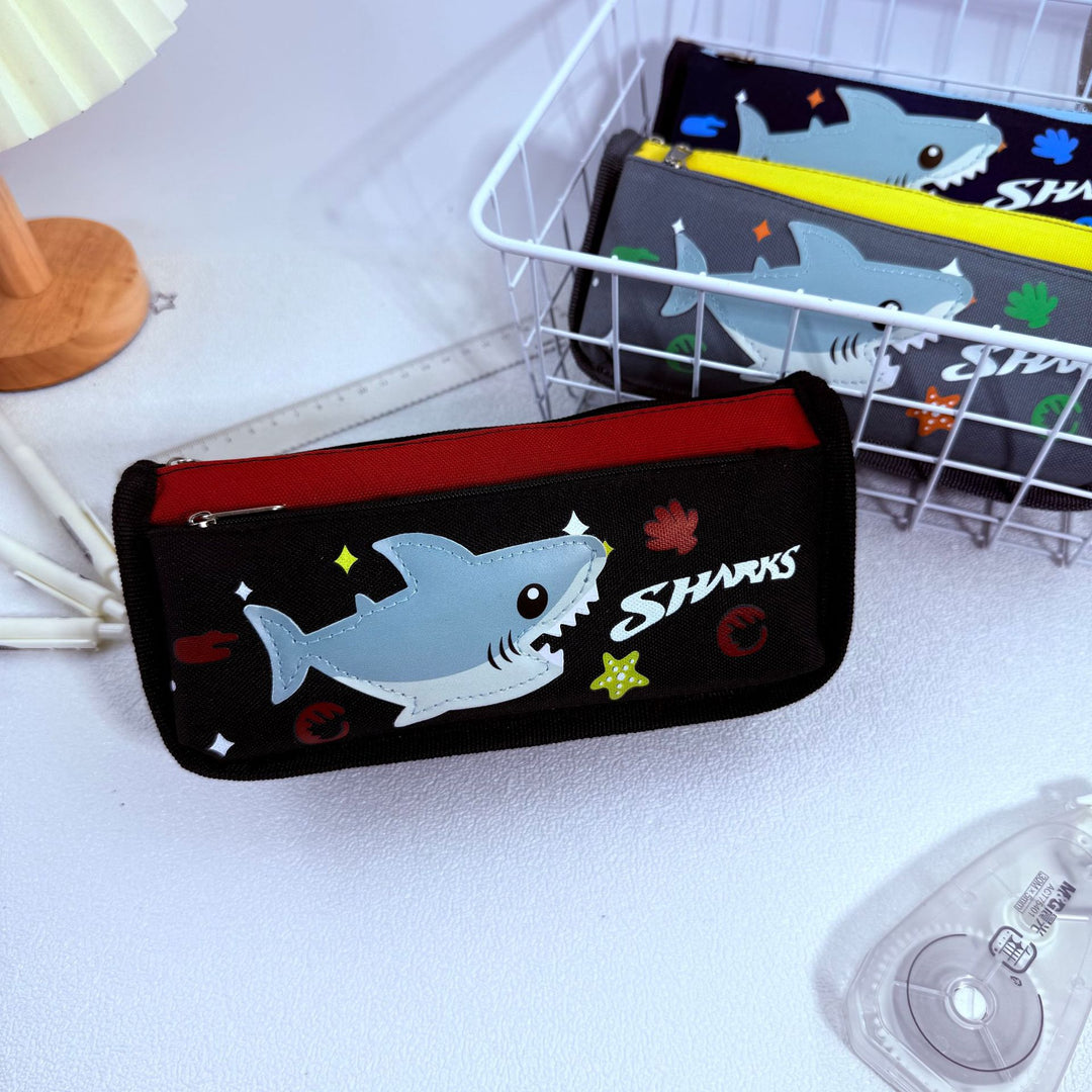 Stylish Shark Design Pencil Case Bowlift