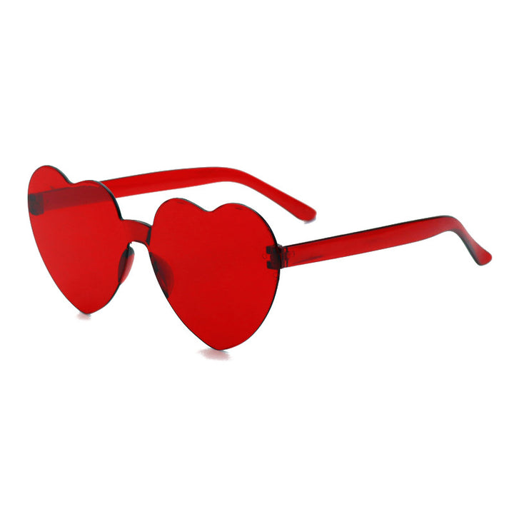 Heart-Shaped Fashion Sunglasses Bowlift