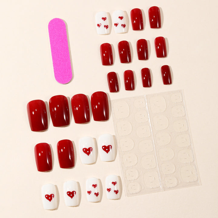 Heart-Themed Nail Art Kit Bowlift