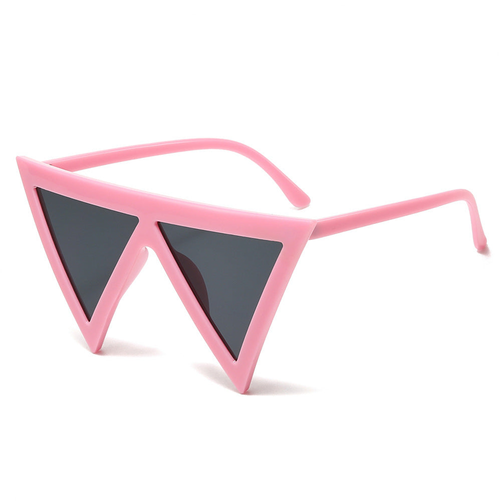 Bold Triangular Frame Sunglasses Bowlift