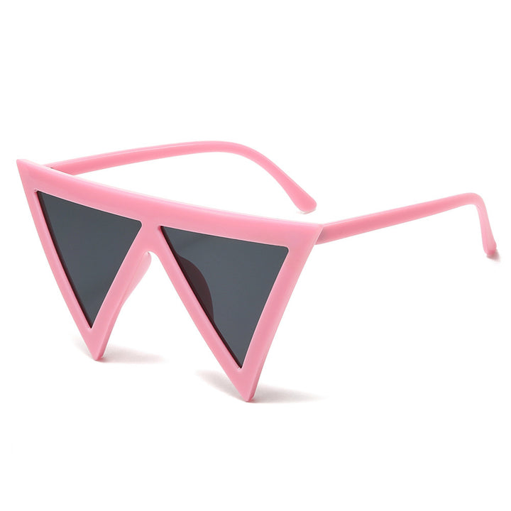 Bold Triangular Frame Sunglasses Bowlift