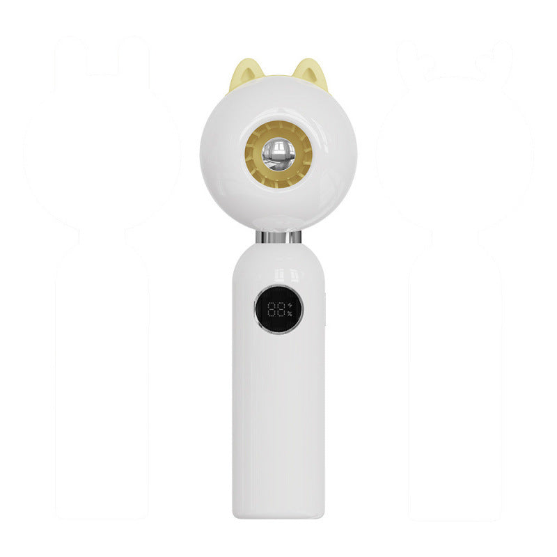 Ladies portable hand fan in reindeer design Bowlift