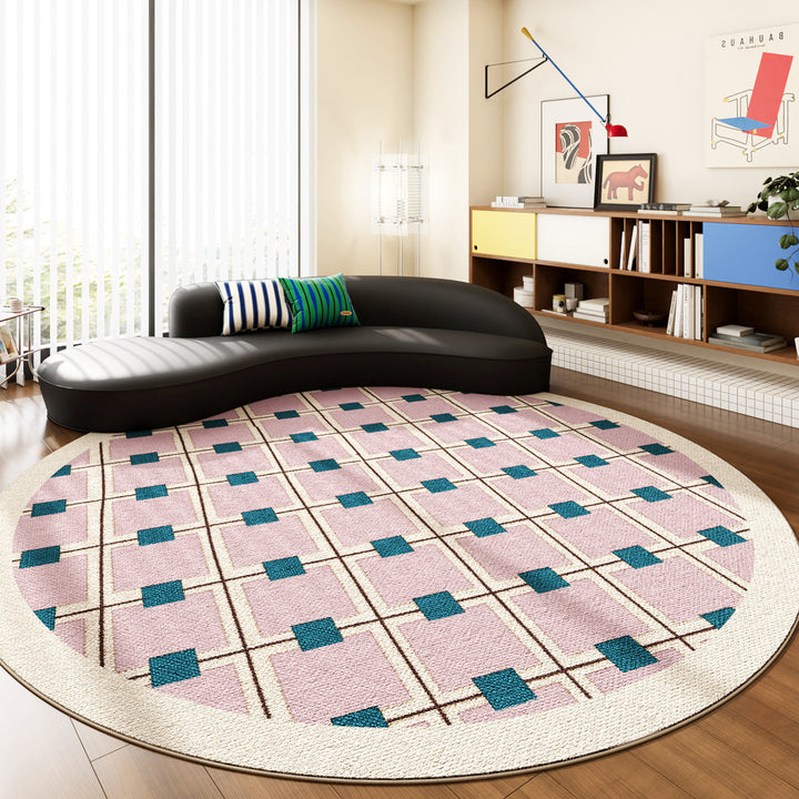 Circular Woven Area Rug