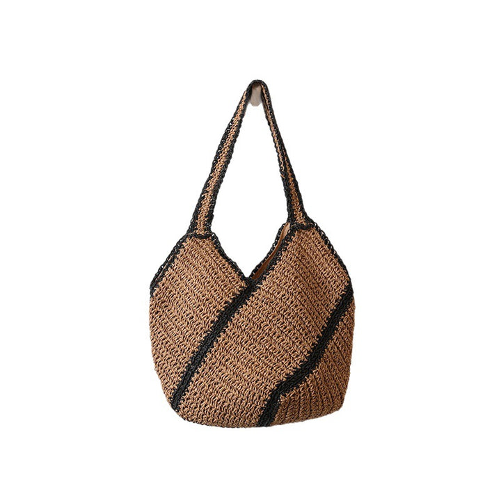 Braided beach bag with fashionable design Bowlift