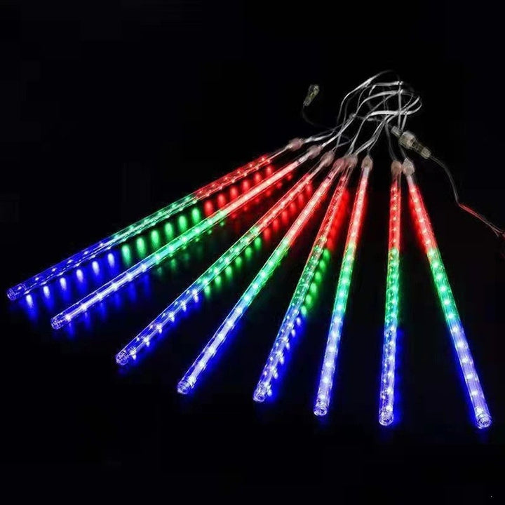 Outdoor Hanging Meteor Tube Lights For Trees Waterproof Cascading LED Rain Effect Bowlift