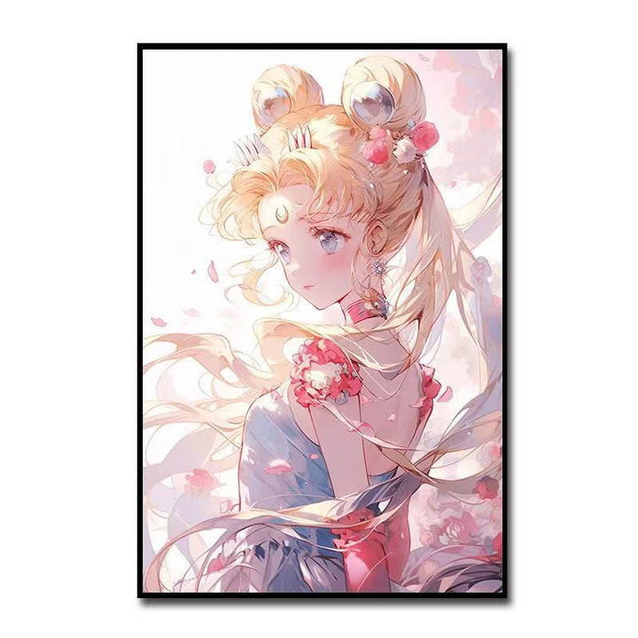 Fantasy Character Art Canvas Print Bowlift