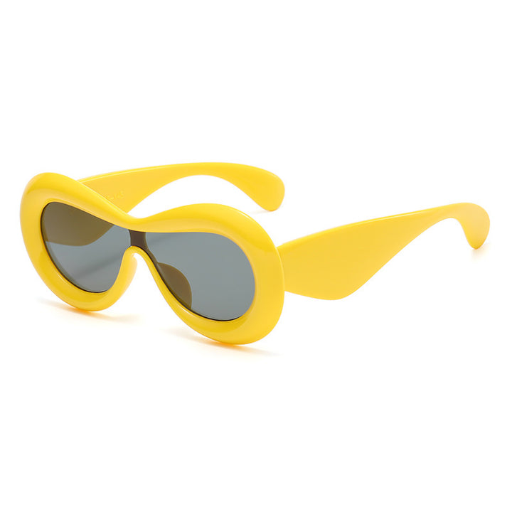Women's fashionable oversized sunglasses in extravagant design Bowlift