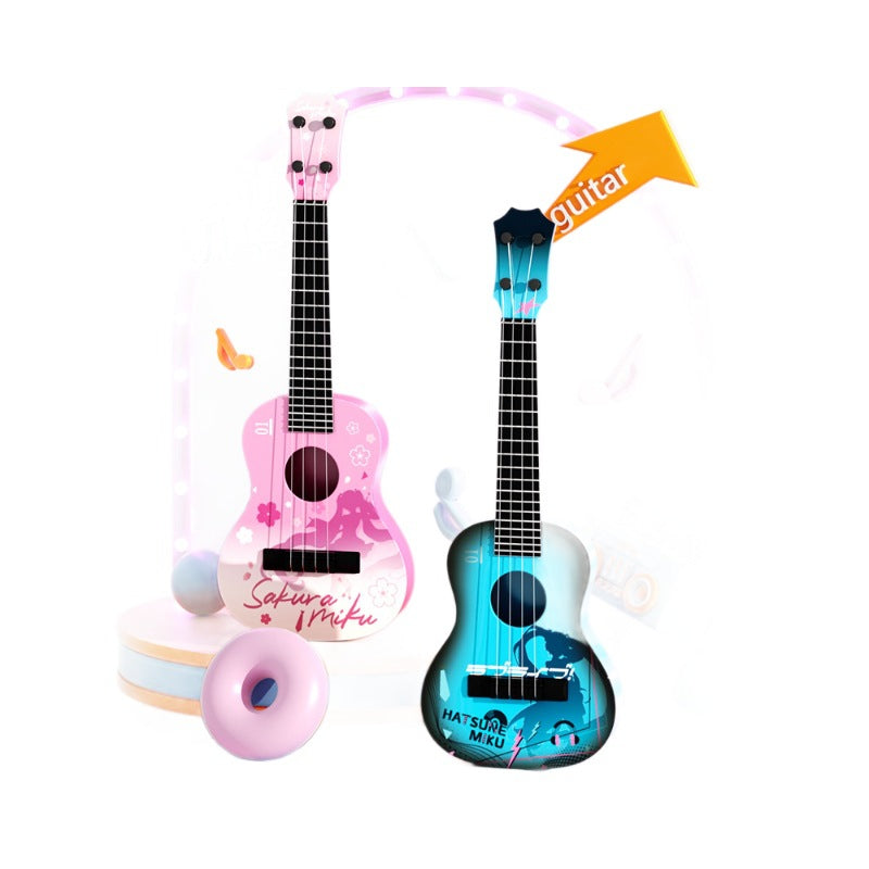 Decorative Ukulele Toy Bowlift
