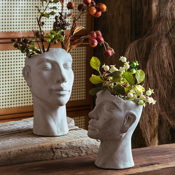 Decorative Sculpture Head Bowlift