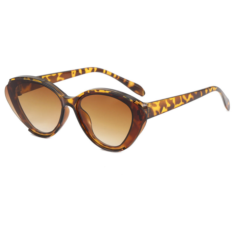 Women Oversized Sunglasses with Gradient Bowlift