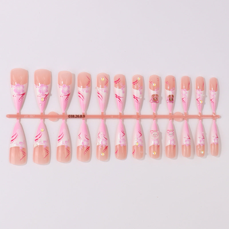 Decorative Cartoon Nail Tips Bowlift