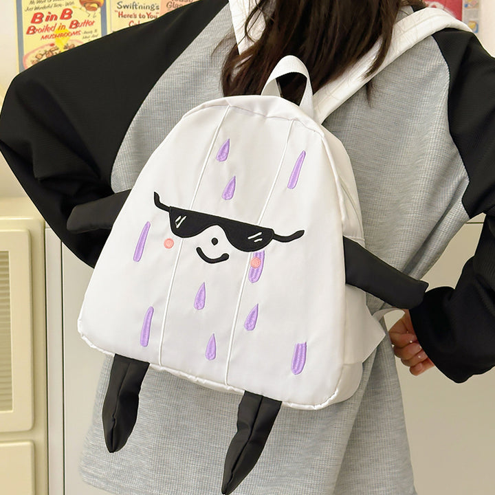 Plush Backpack with Creative Design Bowlift