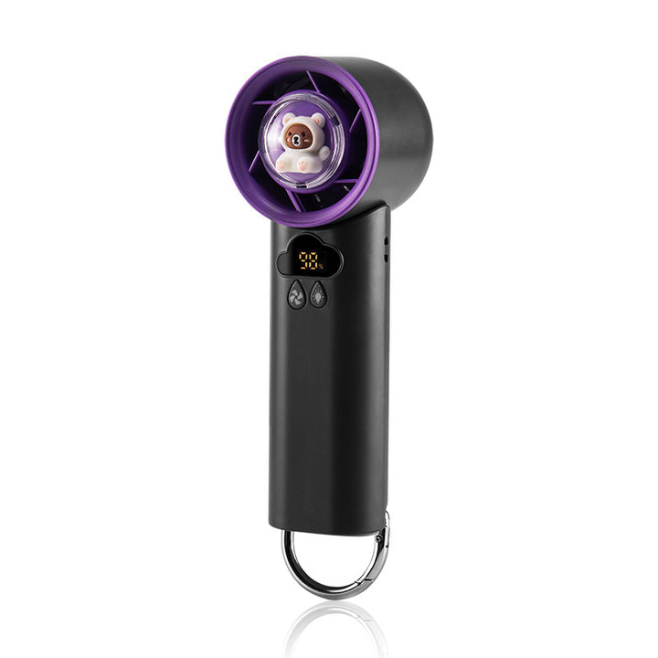Unisex Mini USB Rechargeable Humidifying Fan Bowlift