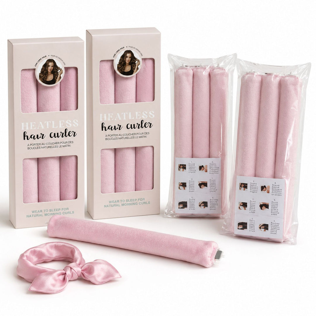 Heatless Curling Hair Rods Set