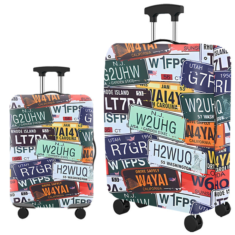 Artistic Travel Hard Shell Suitcase Bowlift
