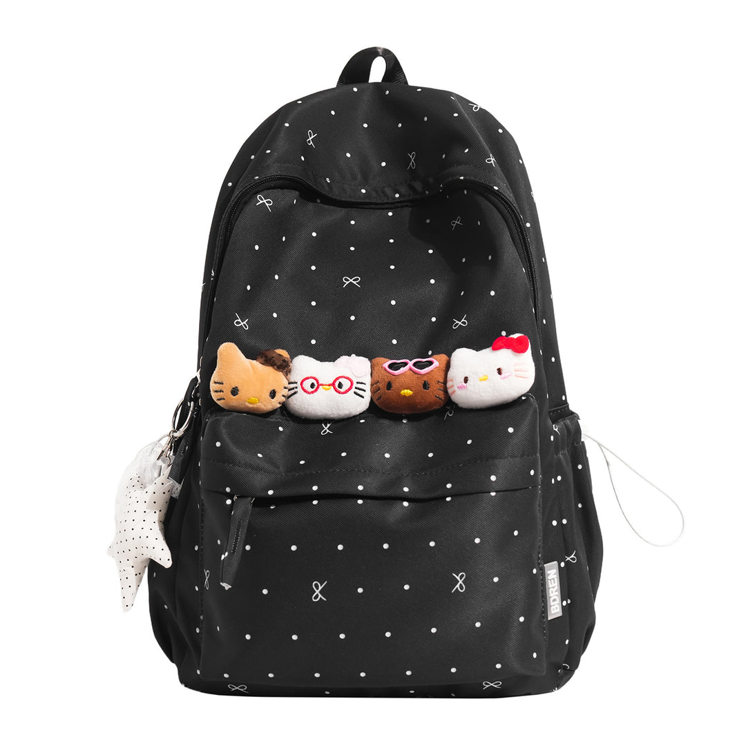 Cute Plush Character Backpack Bowlift