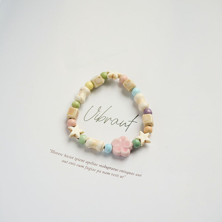 Heart-Shaped Beaded Bracelet Bowlift