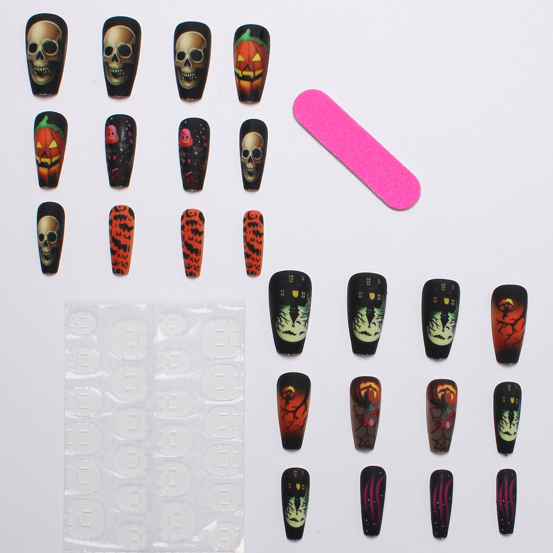 Creative Halloween Nail Art Set Bowlift