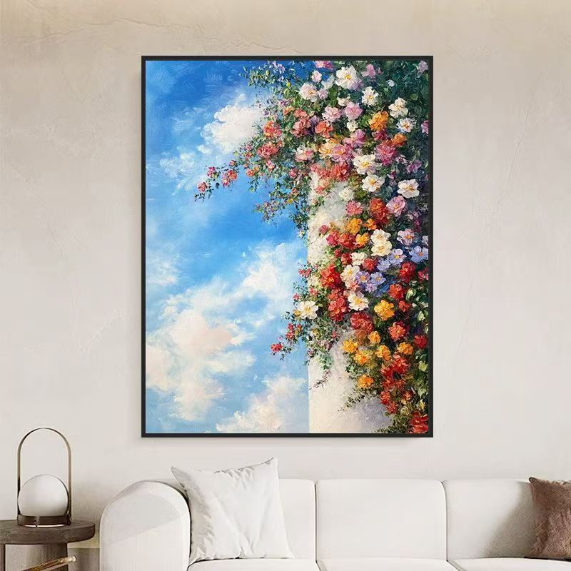 Floral Landscape Wall Art Bowlift
