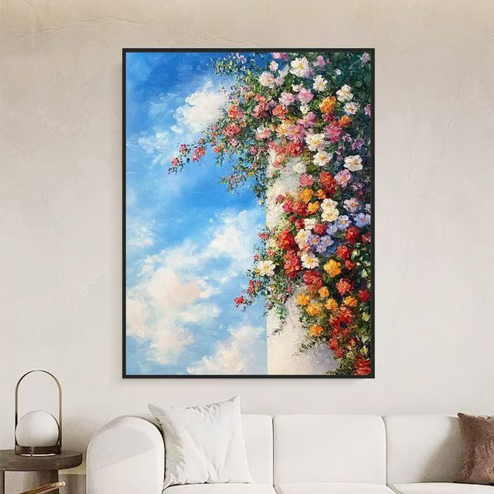 Floral Landscape Wall Art Bowlift