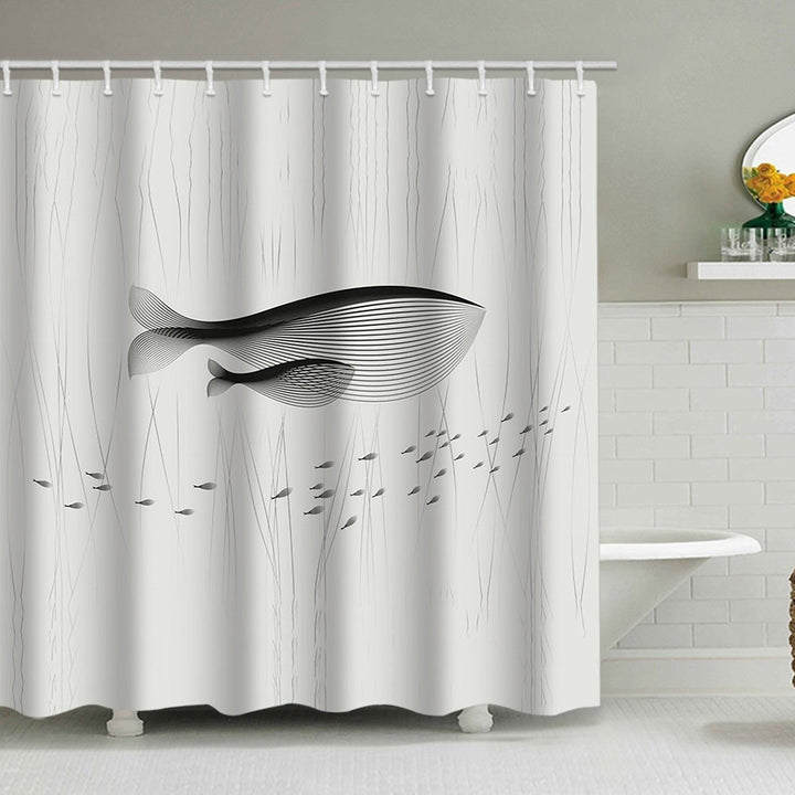 Botanical Garden Shower Curtain Bowlift