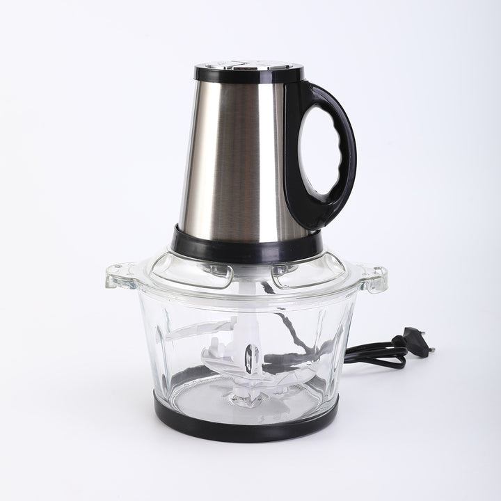 Stainless Steel Electric Meat Mincer with Safety Lid Bowlift