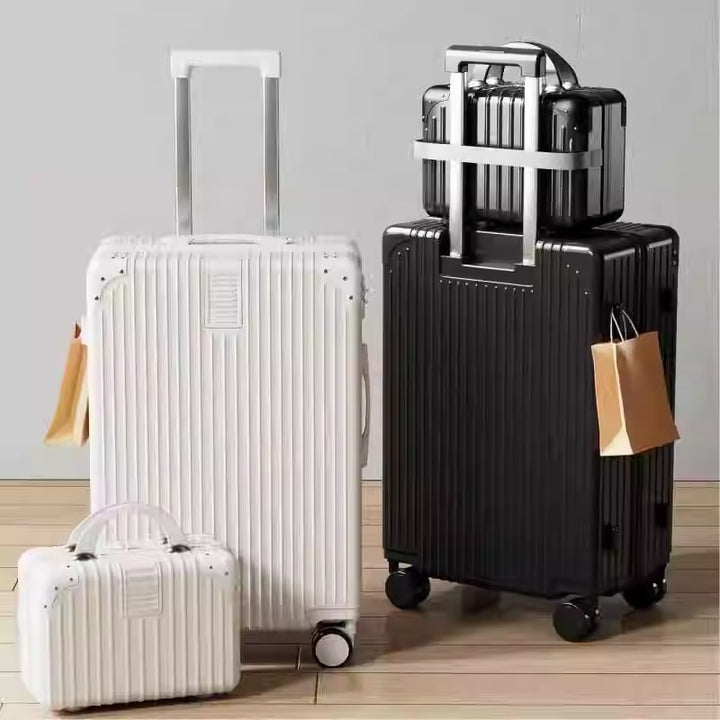 Unisex Innovative Hard-Shell Travel Luggage Set Bowlift