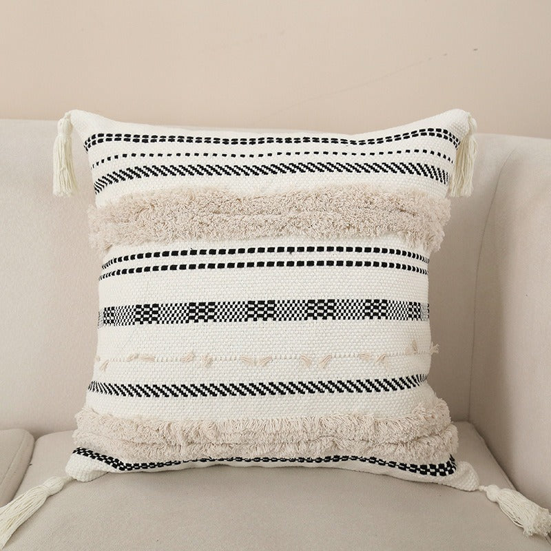 Women's Decorative Pillowcase with Textured Design Bowlift