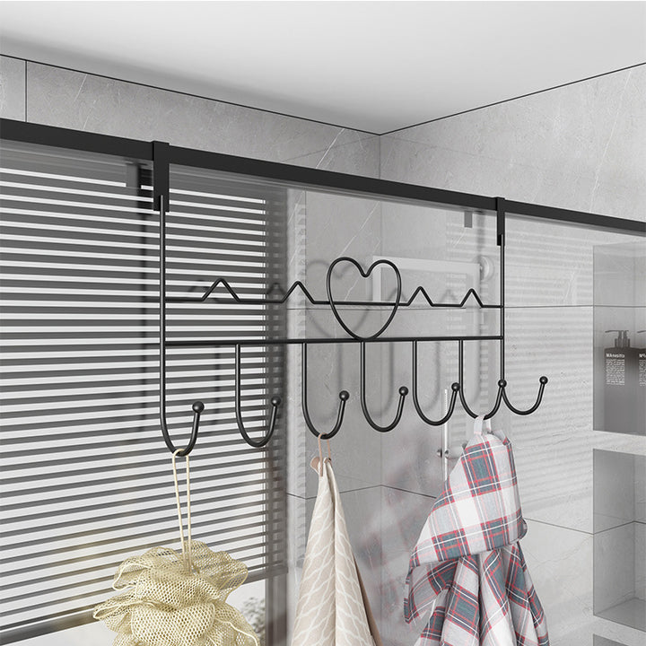 Wall-Mounted Decorative Hook Rack Bowlift