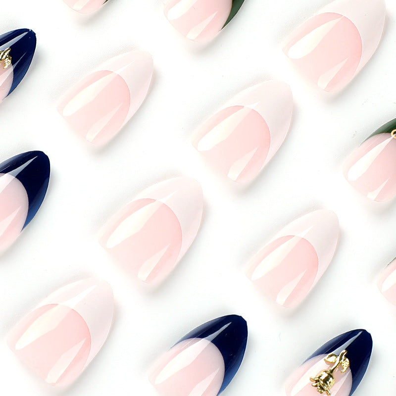 Artful Nail Tips with Glamorous Accents Bowlift