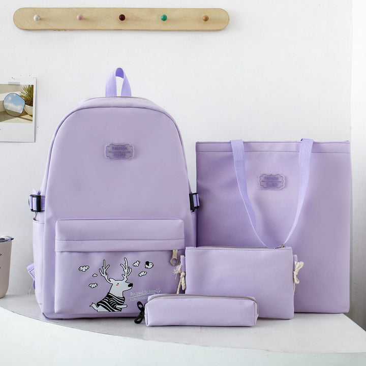 Whimsical Character Backpack Set