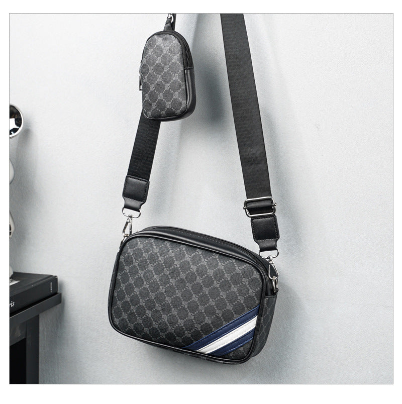 Multifunctional Crossbody Bag with Removable Small Bag Bowlift
