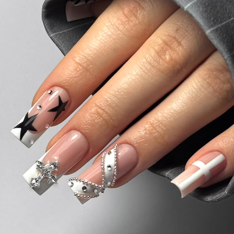 Elegant Press-On Nail Art Kit Bowlift