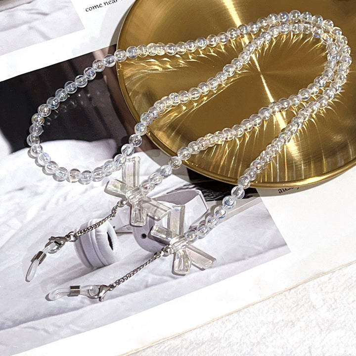 Crystal Beaded Eyewear Chain Bowlift
