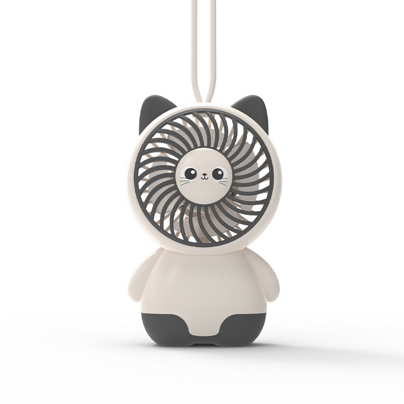 Ladies Portable Mini Animal Fan with Cute Panda Design Bowlift