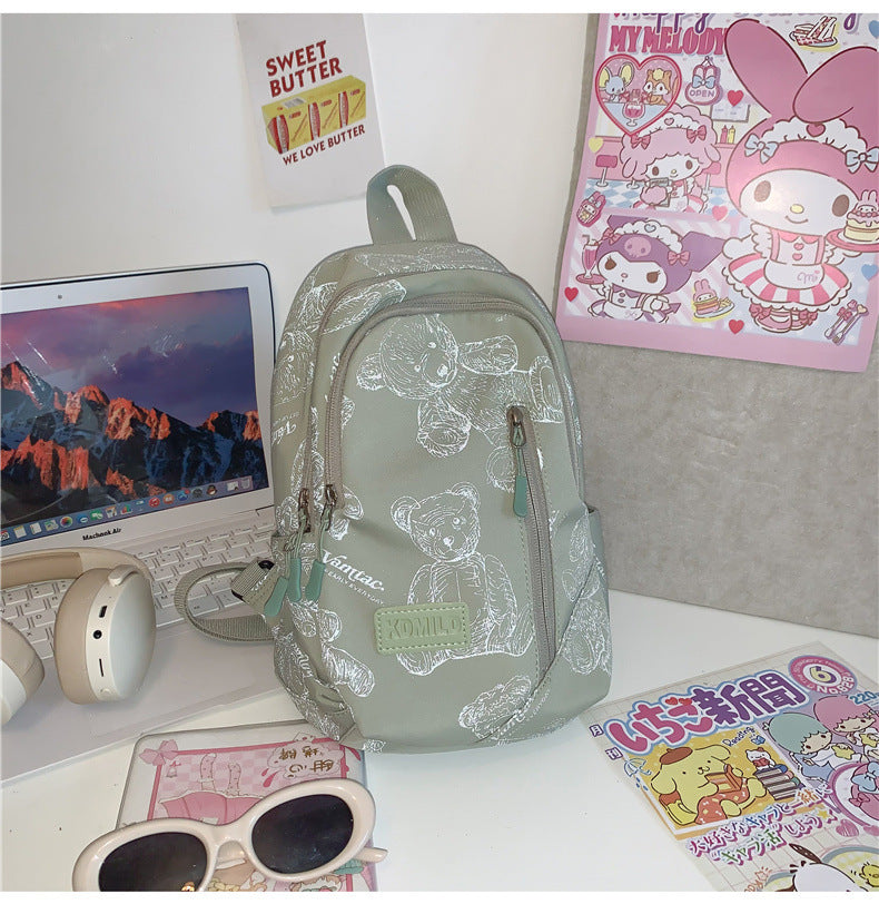 Playful Graphic Mini Backpack