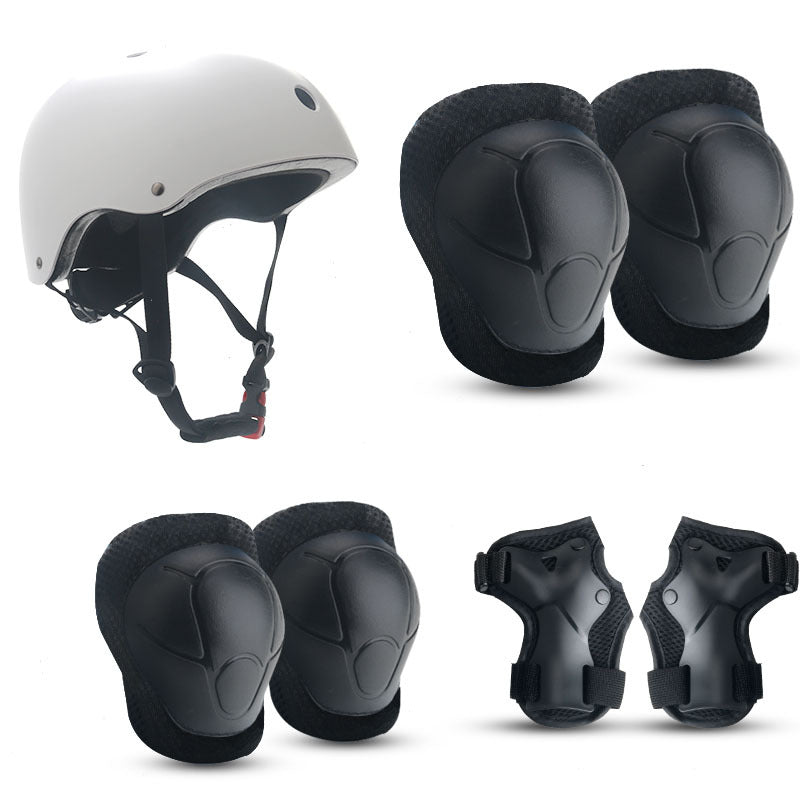 Children's Colorful Safety Helmet and Protective Gear Set Bowlift