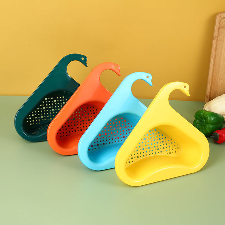 BowLift | Swan Sink Drain Basket - No more stinky drains (2 pieces)