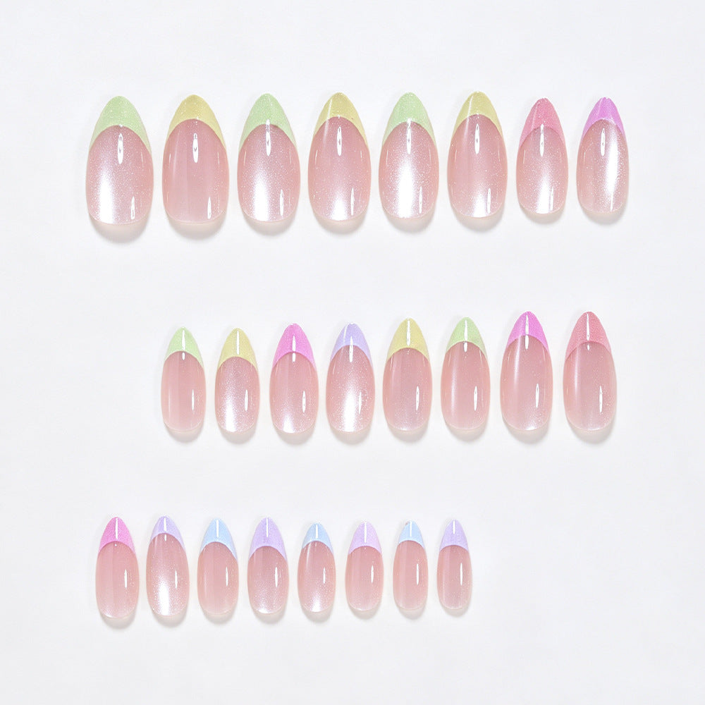 Gradient Nail Art Design Bowlift