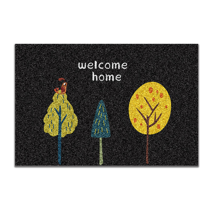 Playful Welcome Mat