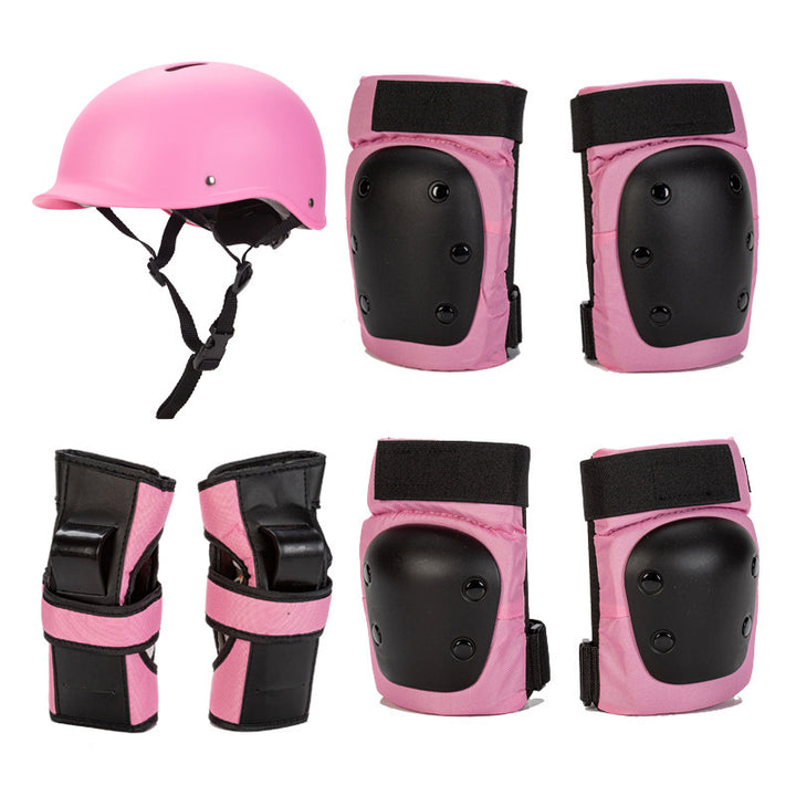 Multi-Sport Protective Gear Set with Safety Helmet Bowlift