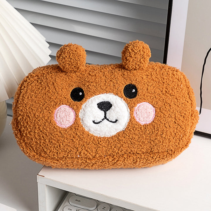 Plush Cartoon Pencil Case Bowlift