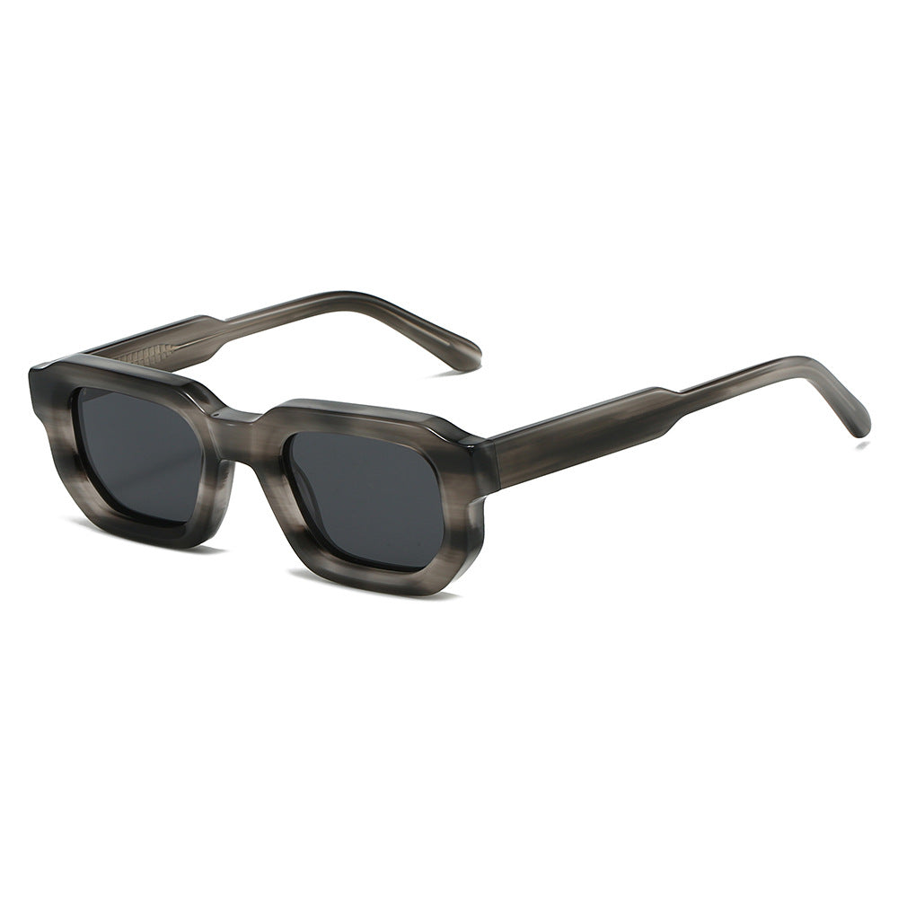 Women's modern sunglasses with square frame and UV protection Bowlift