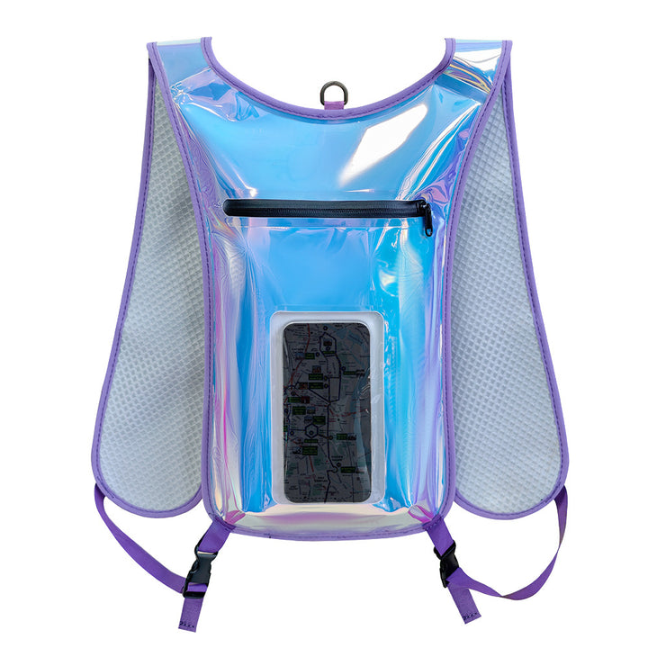 Waterproof Smartphone Backpack with Transparent Front Pocket Bowlift